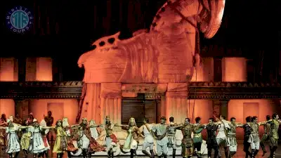 Belek Anadolu Ateşi gösterisi