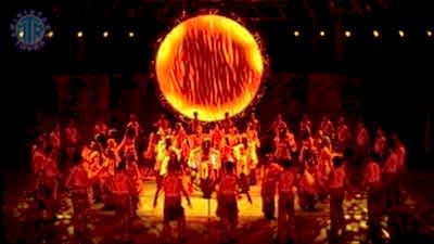 Pokaz tańca grupy Ogień Anatolii z Bogazkent