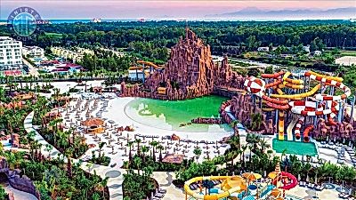 Water park The Land of Legends from Beldibi