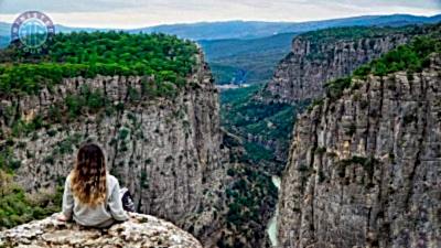 Tazi kloof vanuit Kundu