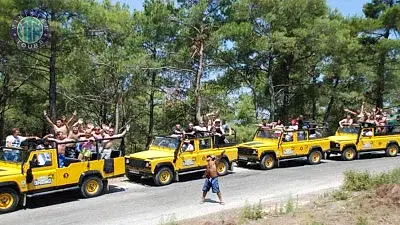 Antalya Jeep Safari ve Rafting turu