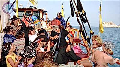 Icmeler pirate boat tour