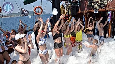 Priate boat trip in Turunc