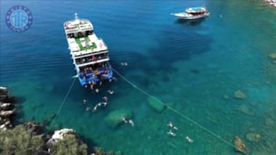 İçmeler'den maris'ten Ege Adaları Tekne Turu