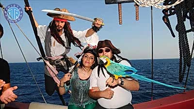 Pirate boat trip in Kestel