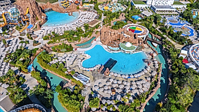 İncekum'dan The Land of legends theme park Aquapark