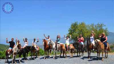 Horse riding in Turkler with family