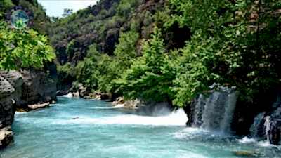 Türkler'de ziplin yürüyüş rafting